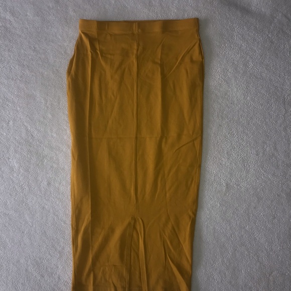 ✏️Yellow Marigold ASOS Pencil Skirt NWOT ✏️ - Picture 4 of 6